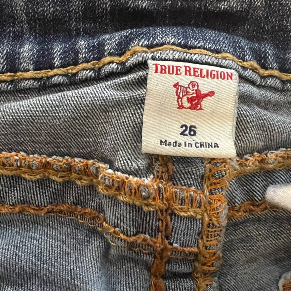 True Religion Billie Mid rise Straight - Picture 4 of 8